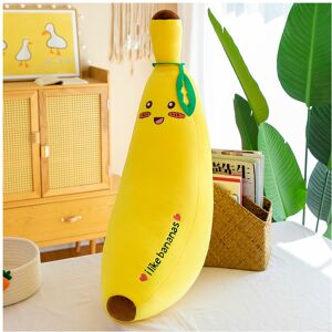 Unbranded (Happy, 35cm/11.81in) Banana Toy Plush Cartoon Stuffed Fruit Doll Soft Home Gift Unbranded (Happy, 35cm/11.81in) Banana Toy Plush Cartoon Stuffed Fruit Doll Soft Home Gift