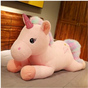 Unbranded (Pink, 40cm) Toy Plush Unicorn Cartoon Stuffed Throw Pillow Doll Soft Cute Kids Unbranded (Pink, 40cm) Toy Plush Unicorn Cartoon Stuffed Throw Pillow Doll Soft Cute Kids