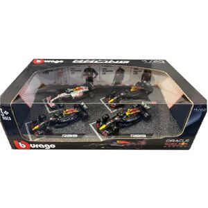 Bburago 1:43 F1 Red Bull Racing 4 Pack Verstappen Champion Set Bburago 1:43 F1 Red Bull Racing 4 Pack Verstappen Champion Set