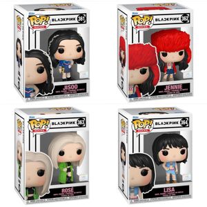 Funko Pop! Blackpink - Set of 4 Lisa Jennie Jisoo and Rose Funko Pop! Blackpink - Set of 4 Lisa Jennie Jisoo and Rose