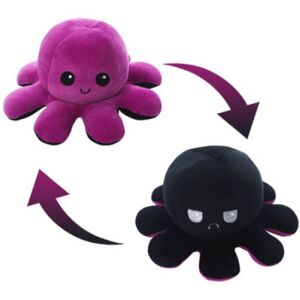 Unbranded (StyleR) Octopus Reversible Stuffed Animal Doll Doublesided Flip Toy Kid Home De Unbranded (StyleR) Octopus Reversible Stuffed Animal Doll Doublesided Flip Toy Kid Home De
