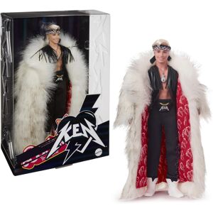 Barbie The Movie Collectible Ken Doll Wearing Big Faux Fur Coat and Bl Barbie The Movie Collectible Ken Doll Wearing Big Faux Fur Coat and Bl