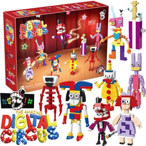 Unbranded (Style A) The Amazing Digital Circus Figures Building Blocks Toy 8 Pcs for Kids Unbranded (Style A) The Amazing Digital Circus Figures Building Blocks Toy 8 Pcs for Kids