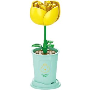 Unbranded (Yellow moon, 34pcs) Building Blocks Rose Diy Bricks Potted Flowers Blossoms Gif Unbranded (Yellow moon, 34pcs) Building Blocks Rose Diy Bricks Potted Flowers Blossoms Gif