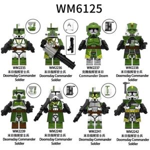 Doyarbim 8pcs Star Wars Toy Mini Figures Fit Lego Set Doomsday Clone Trooper Stormtrooper Doyarbim 8pcs Star Wars Toy Mini Figures Fit Lego Set Doomsday Clone Trooper Stormtrooper