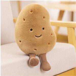 Unbranded (Brown, 10cm/3.94in) Southern Potato Bean Stuffed Cuddly Plush Toys Decoration G Unbranded (Brown, 10cm/3.94in) Southern Potato Bean Stuffed Cuddly Plush Toys Decoration G