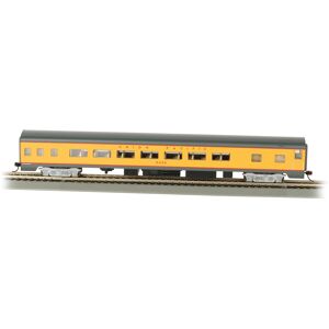 Bachmann Industries Union Pacific Smooth-Side Coach Car with Lighted Interior (H Bachmann Industries Union Pacific Smooth-Side Coach Car with Lighted Interior (H