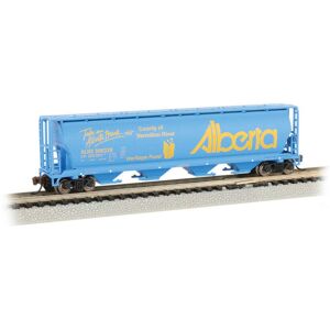 BACHMANN Canadia 4-Bay Cylindrical Grain Hopper Car Alberta - Vermillion River - N Scale BACHMANN Canadia 4-Bay Cylindrical Grain Hopper Car Alberta - Vermillion River - N Scale