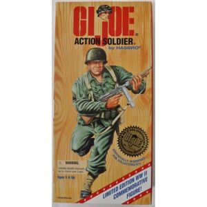 Hasbro 12"" GI Joe Action Soldier Action Figure WWII 50th Anniversary Numbere Hasbro 12"" GI Joe Action Soldier Action Figure WWII 50th Anniversary Numbere