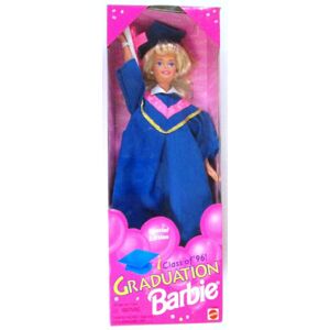 BARBIE GRADUATION DOLL Class of '96! SPECIAL EDITION w Blue MORTARBOAR BARBIE GRADUATION DOLL Class of '96! SPECIAL EDITION w Blue MORTARBOAR