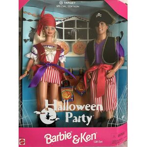 HALLOWEEN PARTY BARBIE & KEN DOLLS Set TARGET Special Edition w Barbie Doll & Ke HALLOWEEN PARTY BARBIE & KEN DOLLS Set TARGET Special Edition w Barbie Doll & Ke