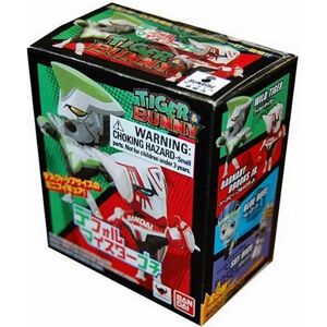 Bandai Tiger & Bunny Deformaster Petit Trading Figures With Base ~2.5"""" Blind Bandai Tiger & Bunny Deformaster Petit Trading Figures With Base ~2.5"""" Blind