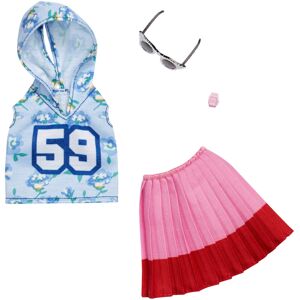 Barbie Complete Looks Doll Clothes Outfit Dolls Featuring Floral Sport Hoodie a Barbie Complete Looks Doll Clothes Outfit Dolls Featuring Floral Sport Hoodie a