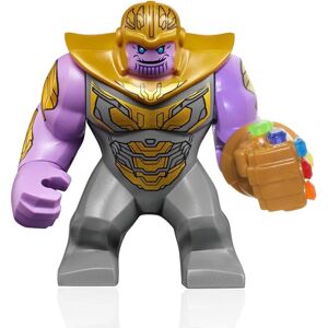 Lego Marvel Avengers Endgame Minifigure - Thanos with Infinity Gauntlet and Ston Lego Marvel Avengers Endgame Minifigure - Thanos with Infinity Gauntlet and Ston