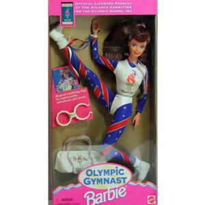 Barbie Olympic Gymnast Barbie Doll (Auburn Hair 1995) Barbie Olympic Gymnast Barbie Doll (Auburn Hair 1995)