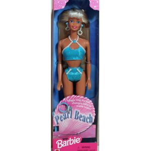 Blonde Pearl Beach Barbie Doll 1997 with a Ring for You Blonde Pearl Beach Barbie Doll 1997 with a Ring for You