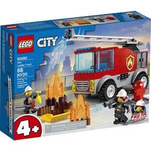 Lego City Fire Ladder Truck 60280 Building Kit; Fun Firefighter Toy Bu Lego City Fire Ladder Truck 60280 Building Kit; Fun Firefighter Toy Bu