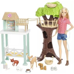 Barbie Doll (Animal Rescue Doll Deluxe Playset) White Barbie Doll (Animal Rescue Doll Deluxe Playset) White