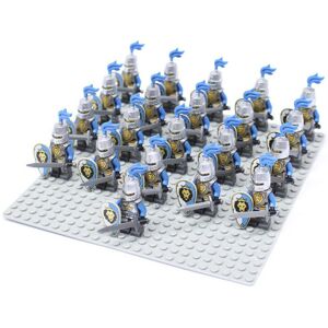Bonxaif (B) 21PCS Minifigures Golden Knight Building Block Children's Toys Fit Lego Bonxaif (B) 21PCS Minifigures Golden Knight Building Block Children's Toys Fit Lego