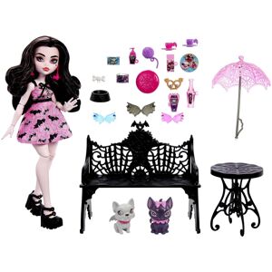 Mattel Monster High Draculaura Bite in The Park Doll and Playset Medi Mattel Monster High Draculaura Bite in The Park Doll and Playset Medi