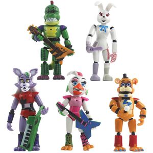 Maxpower 5pcs FNAF Five Nights At Freddy's Action Figure Funtime Sister Location Horror D Maxpower 5pcs FNAF Five Nights At Freddy's Action Figure Funtime Sister Location Horror D