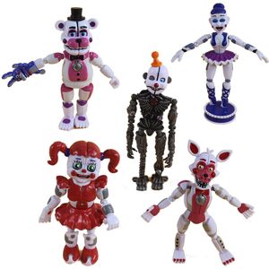 Maxpower 5pcs Five Nights at Freddy's Security Breach 5pcs Light Action Figures Maxpower 5pcs Five Nights at Freddy's Security Breach 5pcs Light Action Figures