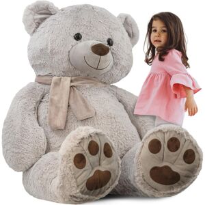 The Magic Toy Shop Giant Teddy Bear with Scarf Huge Plush Soft Toys Large Stuffe The Magic Toy Shop Giant Teddy Bear with Scarf Huge Plush Soft Toys Large Stuffe