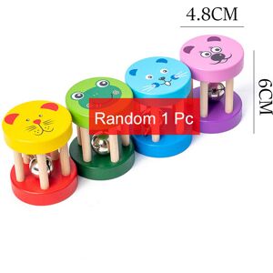 Maxpower (1Pc Animal bell) Children Musical Instrument Toys Mini Wooden Baby Stroller Acc Maxpower (1Pc Animal bell) Children Musical Instrument Toys Mini Wooden Baby Stroller Acc
