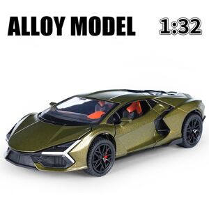 Maxpower (Green) 1:32 lambos Revuelto Supercar Alloy Model Car Toy Diecasts Casting Sound Maxpower (Green) 1:32 lambos Revuelto Supercar Alloy Model Car Toy Diecasts Casting Sound