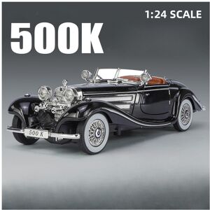 Maxpower (Black) 1/24 Scale 500K Vintage Car Model Toy Diecasts Alloy Sport Car Toys with Maxpower (Black) 1/24 Scale 500K Vintage Car Model Toy Diecasts Alloy Sport Car Toys with
