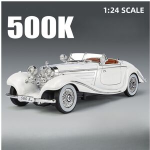 Maxpower (White) 1/24 Scale 500K Vintage Car Model Toy Diecasts Alloy Sport Car Toys with Maxpower (White) 1/24 Scale 500K Vintage Car Model Toy Diecasts Alloy Sport Car Toys with