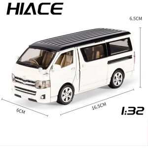 Maxpower (White) 1/32 Scale Hiace MPV Zinc Alloy Car Model Toys Diecast Van Simulated Bus Maxpower (White) 1/32 Scale Hiace MPV Zinc Alloy Car Model Toys Diecast Van Simulated Bus