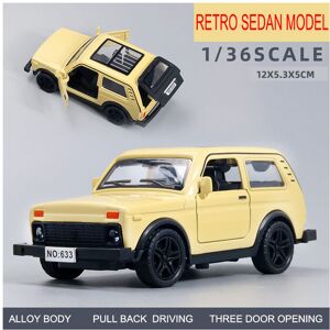 Maxpower (Yellow) 1/36 Simulation Kids Lada Toy Car Model Pull Back Alloy Die Cast Vehicl Maxpower (Yellow) 1/36 Simulation Kids Lada Toy Car Model Pull Back Alloy Die Cast Vehicl