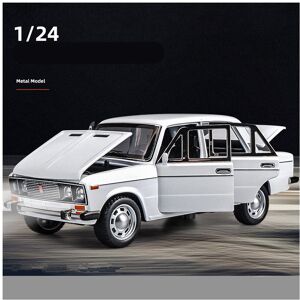 Maxpower (White) 1/24 Scale LADA Toy Car Model Alloy Diecast 6 Doors Opened Pull Back Sou Maxpower (White) 1/24 Scale LADA Toy Car Model Alloy Diecast 6 Doors Opened Pull Back Sou