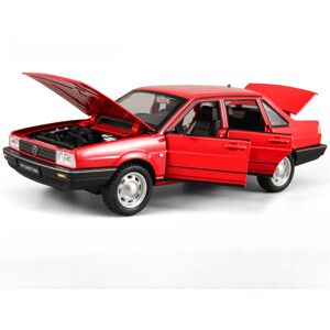 Maxpower (Red) 1/24 Alloy Diecast Santana Car Model Toy High Simulation Vehicle with Soun Maxpower (Red) 1/24 Alloy Diecast Santana Car Model Toy High Simulation Vehicle with Soun