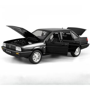 Maxpower (Black) 1/24 Alloy Diecast Santana Car Model Toy High Simulation Vehicle with So Maxpower (Black) 1/24 Alloy Diecast Santana Car Model Toy High Simulation Vehicle with So
