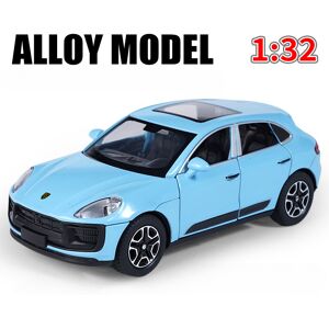 Maxpower (Blue) 1/32 Macan T SUV Car Model Zinc Alloy Diecast Simulation Toy with Sound L Maxpower (Blue) 1/32 Macan T SUV Car Model Zinc Alloy Diecast Simulation Toy with Sound L