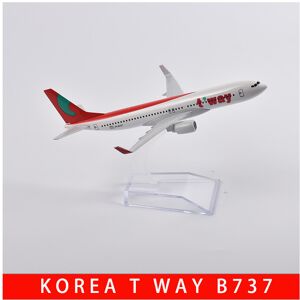 Maxpower (Korea T way B737) 16cm Korean Air Boeing 747 Plane Model Aircraft Diecast Metal Maxpower (Korea T way B737) 16cm Korean Air Boeing 747 Plane Model Aircraft Diecast Metal