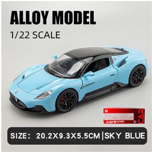 Maxpower (Sky blue box) Large 1/22 Maserati MC20 Sport Car Alloy Model Car Diecast Metal Maxpower (Sky blue box) Large 1/22 Maserati MC20 Sport Car Alloy Model Car Diecast Metal