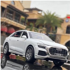 Maxpower (White) 1:32 AUDI Q8 SUV Alloy Car Model Diecast Metal Vehicles Car Model Collec Maxpower (White) 1:32 AUDI Q8 SUV Alloy Car Model Diecast Metal Vehicles Car Model Collec