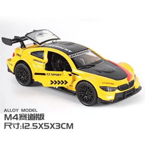 Maxpower (M4 red and yellow) 1:36 Diecast Alloy Car Model Children's Toy Car Open the doo Maxpower (M4 red and yellow) 1:36 Diecast Alloy Car Model Children's Toy Car Open the doo