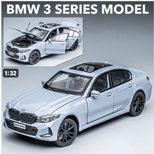 Maxpower (Gray) 1:32 BMW 320i THE 3 G20 2023 Alloy Model Car Toy Diecasts Casting Sound a Maxpower (Gray) 1:32 BMW 320i THE 3 G20 2023 Alloy Model Car Toy Diecasts Casting Sound a