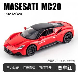 Maxpower (Red No box) 1:32 Maserati MC20 Sports Car Model Alloy Diecasts Metal Toy Vehicl Maxpower (Red No box) 1:32 Maserati MC20 Sports Car Model Alloy Diecasts Metal Toy Vehicl
