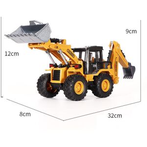 Maxpower (2 in 1) Diecast Excavator Tractor Cement Truck Car Bulldozer Crane Toy Model B Maxpower (2 in 1) Diecast Excavator Tractor Cement Truck Car Bulldozer Crane Toy Model B