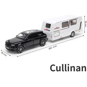 Maxpower (Black Cullinan) 1/32 Trailer RV Truck Toy Model Car Alloy Diecast Off-road Vehi Maxpower (Black Cullinan) 1/32 Trailer RV Truck Toy Model Car Alloy Diecast Off-road Vehi