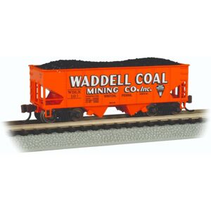 Bachmann Trains - USRA 55-TON 2-Bay Hopper CAR - Waddell Coal #103 - N Bachmann Trains - USRA 55-TON 2-Bay Hopper CAR - Waddell Coal #103 - N