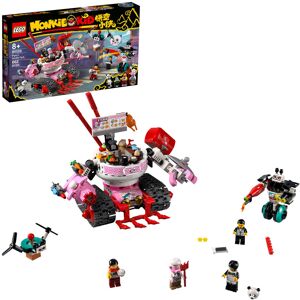 Lego Monkie Kid Pigsys Noodle Tank 80026 Building Kit; Cool Toy Playse Lego Monkie Kid Pigsys Noodle Tank 80026 Building Kit; Cool Toy Playse