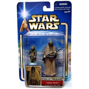 Hasbro Star Wars Attack of The Clones Figure: Tusken Raider (Female with Chil Hasbro Star Wars Attack of The Clones Figure: Tusken Raider (Female with Chil