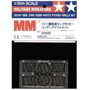 Tamiya 1/35 King Tiger Etched Grille # 35167 Tamiya 1/35 King Tiger Etched Grille # 35167