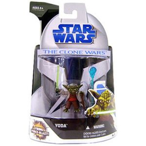 Hasbro Yoda Force Blast Action Figure - No. 3 - Action Figure Hasbro Yoda Force Blast Action Figure - No. 3 - Action Figure